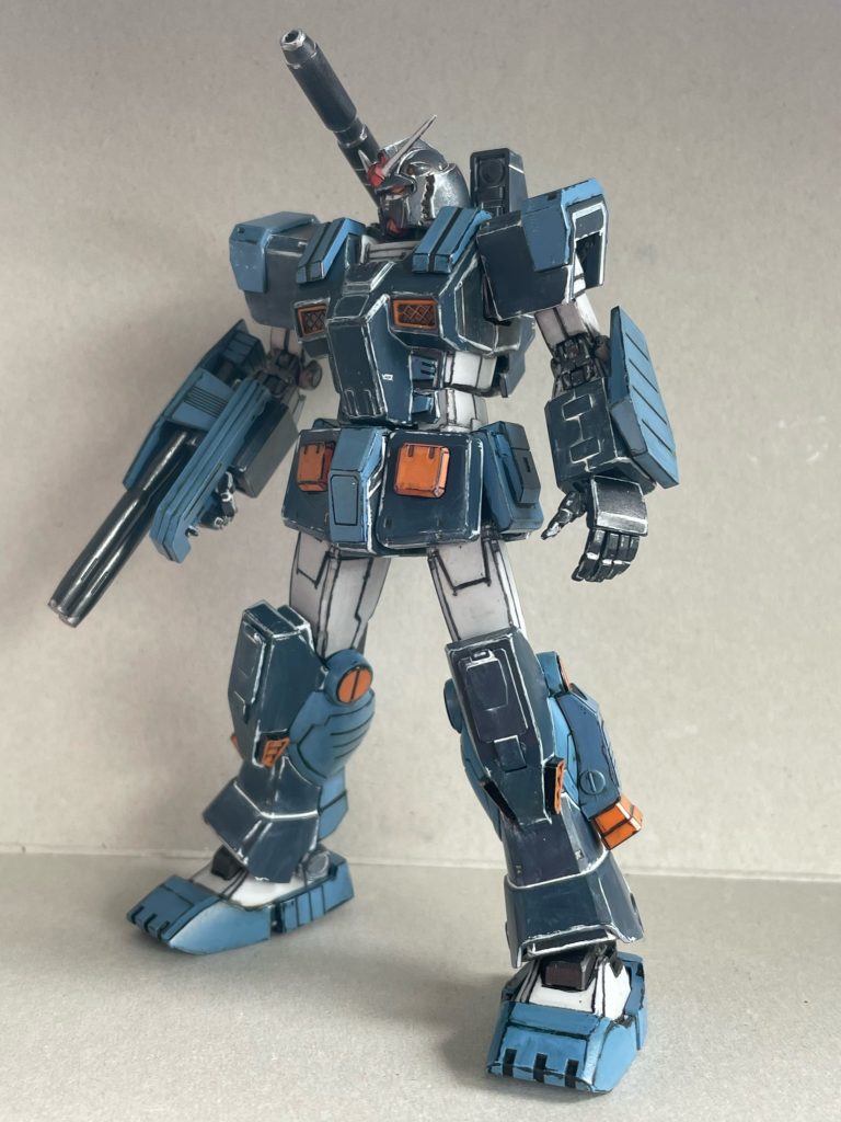 HGフルアーマーガンダム(なんちゃってイラスト風味)–4枚目/制作者:JINYOMO