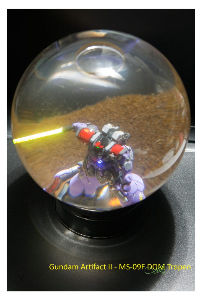 Gundam Artifact II - MS-09F DOM Tropen ミニチュアモデル電動改造–7枚目/制作者：kwluk717