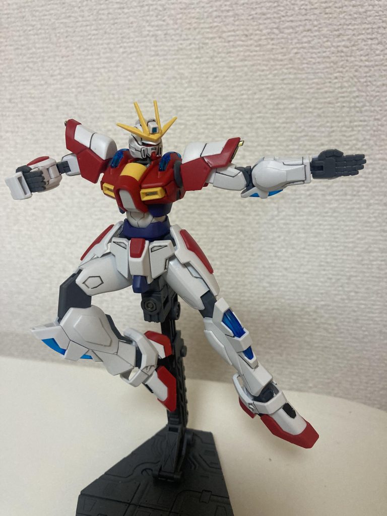 ビルド　バーニングガンダム–3枚目/制作者：hiroaki9004