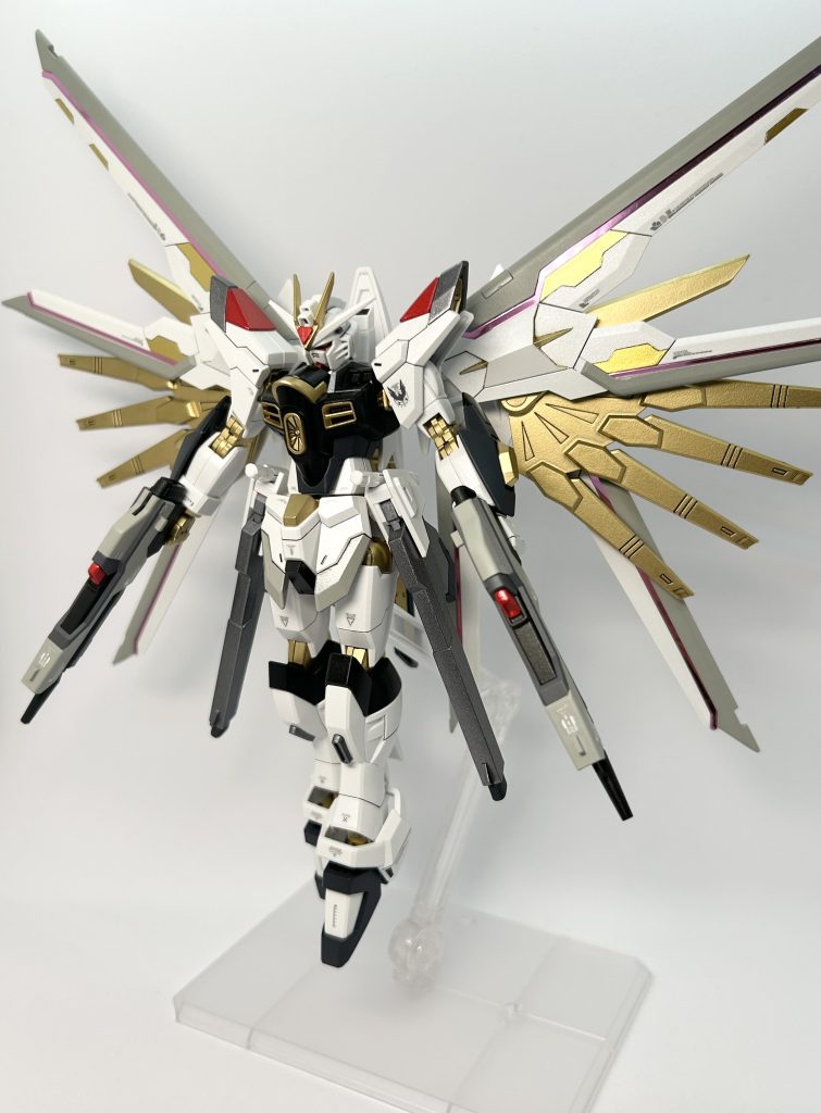 ピンクのシールはそのまま使っています。ポージング難しいですね😓