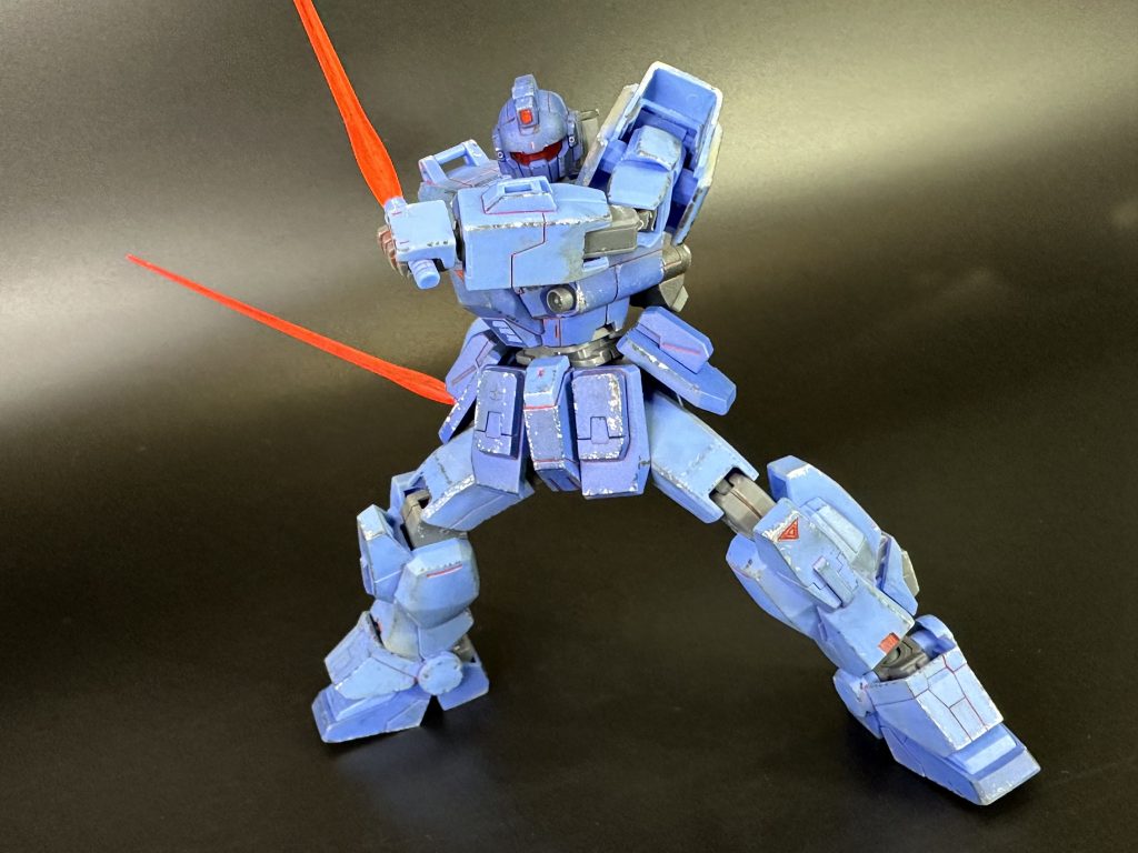 【HG】RX-79BD-1 ブルーディスティニー1号機【簡単フィニッシュ　ウェザリング】–8枚目/制作者：O846