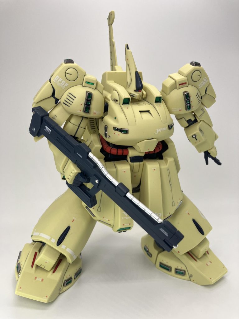 ビームライフルのシャインシルバーがいやに発色が良くて謎です😋