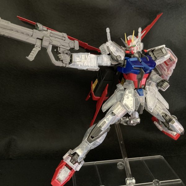 MGエールストライクガンダム ソリッドクリアアナザー｜sirokuma