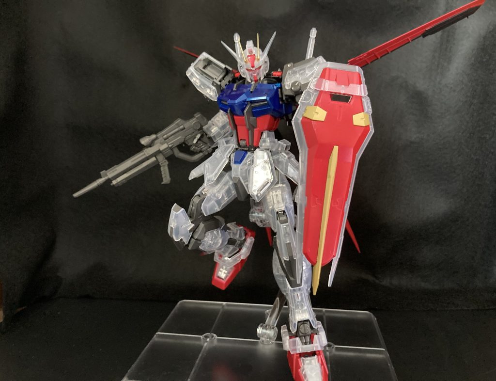  フレームと部分塗装だけでもかっこよくなるのでクリアverも良いですね👍