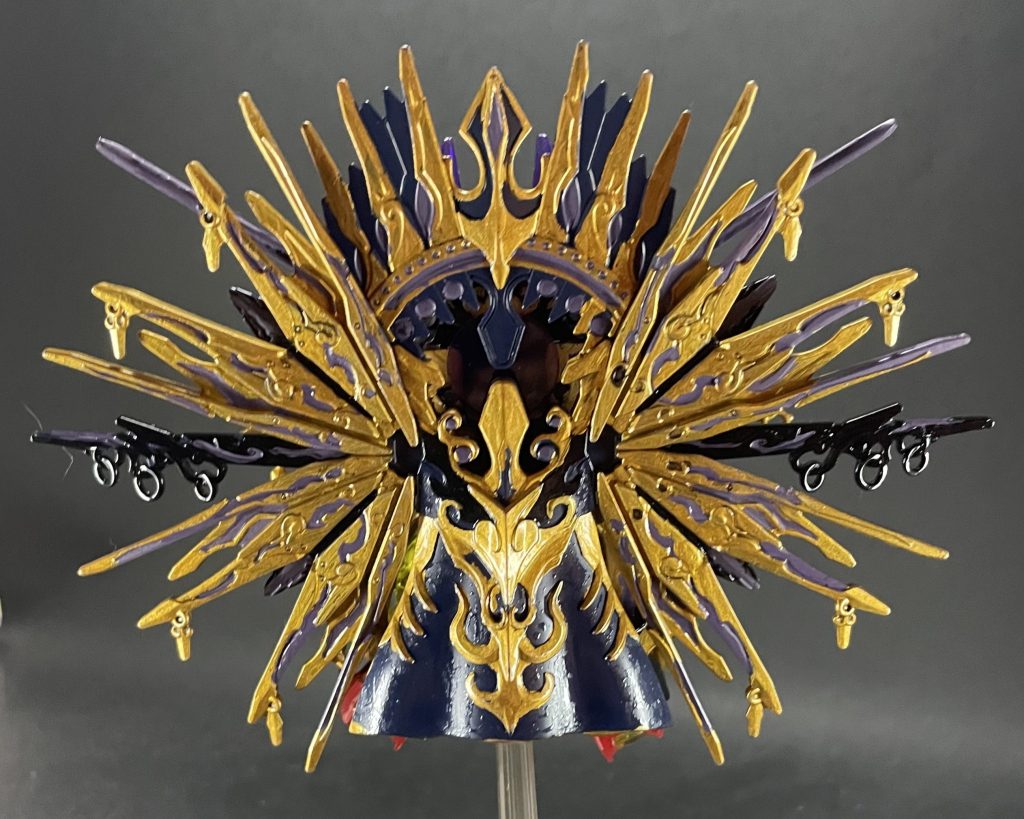 バックショットはこんな感じ！後ろも塗り分けがエグかったです😱