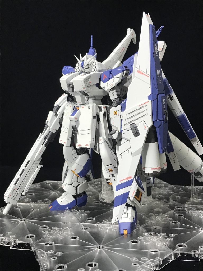 RG Hi-νガンダム／HWS装備–4枚目/制作者：@ykobari0426