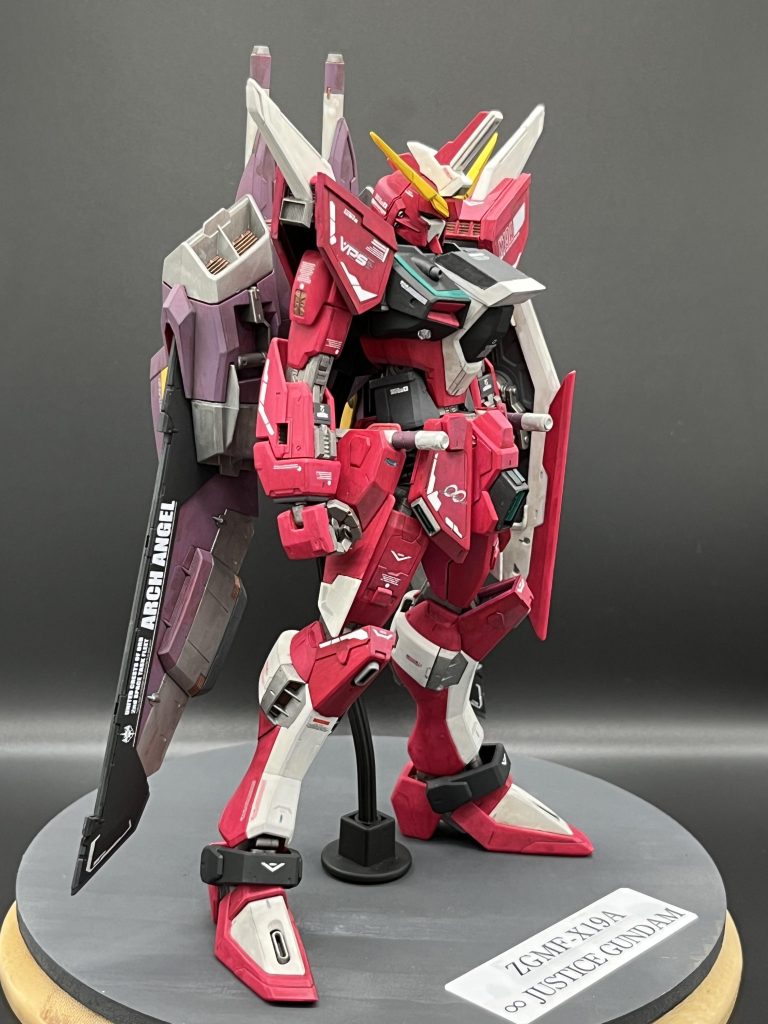 インフィニットジャスティス【MG】ver４–7枚目/制作者：すずけん（LMとーちゃん）