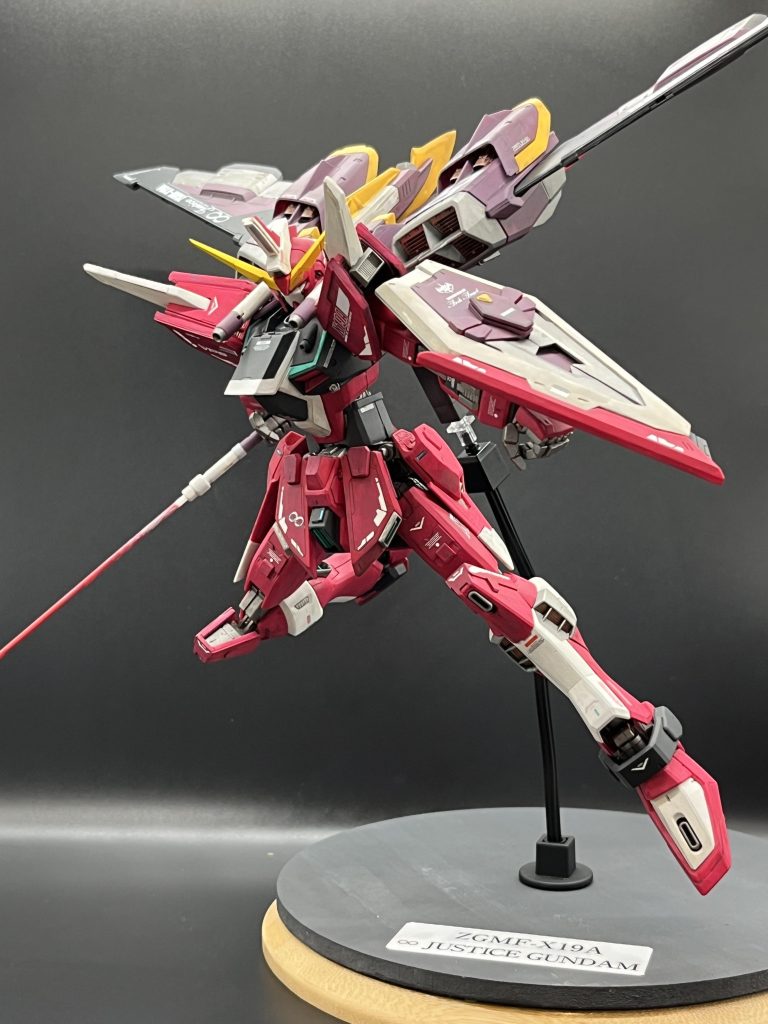 インフィニットジャスティス【MG】ver４–2枚目/制作者：すずけん（LMとーちゃん）
