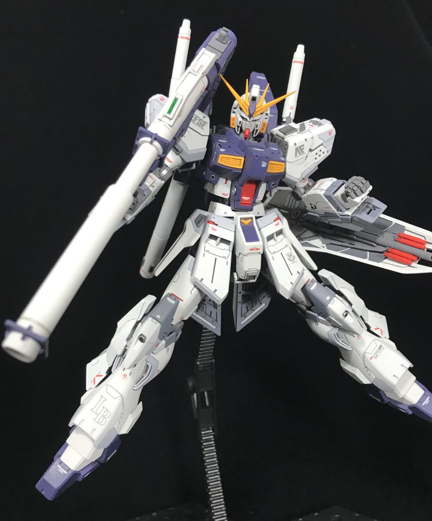 高機動型νガンダム–4枚目/制作者：@ykobari0426