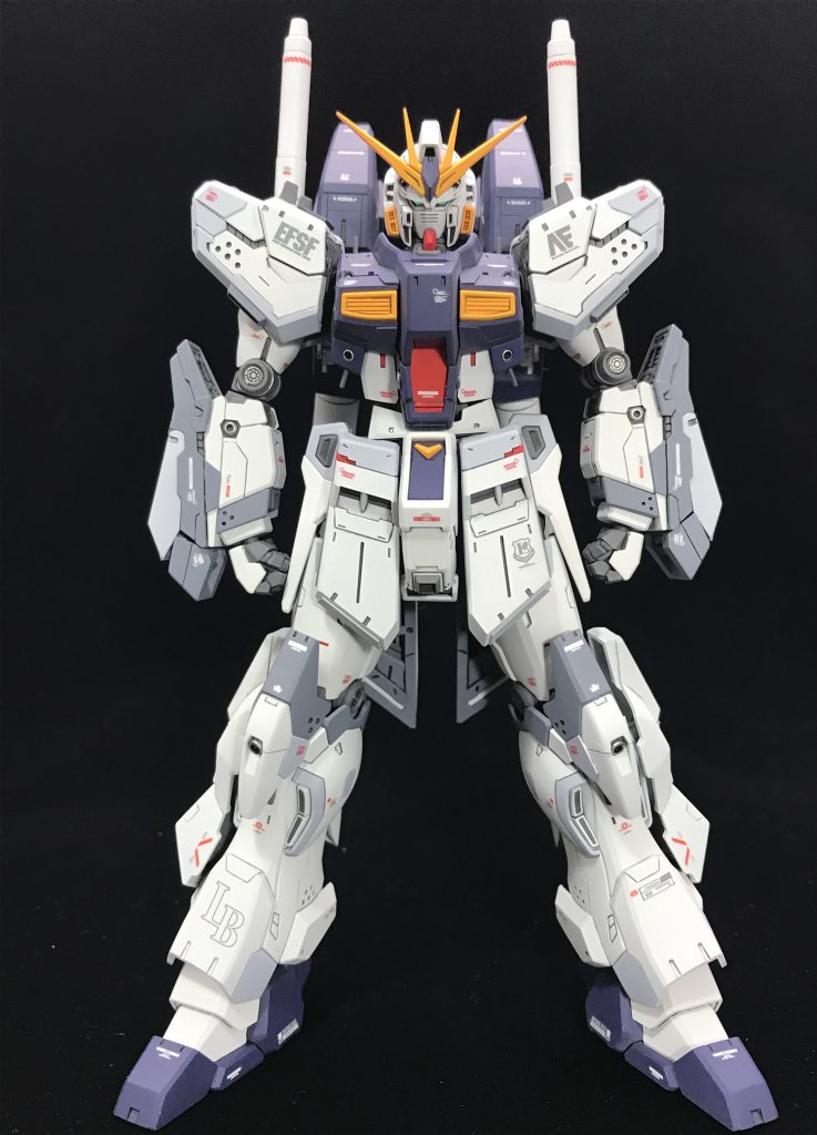 高機動型νガンダム–2枚目/制作者：@ykobari0426