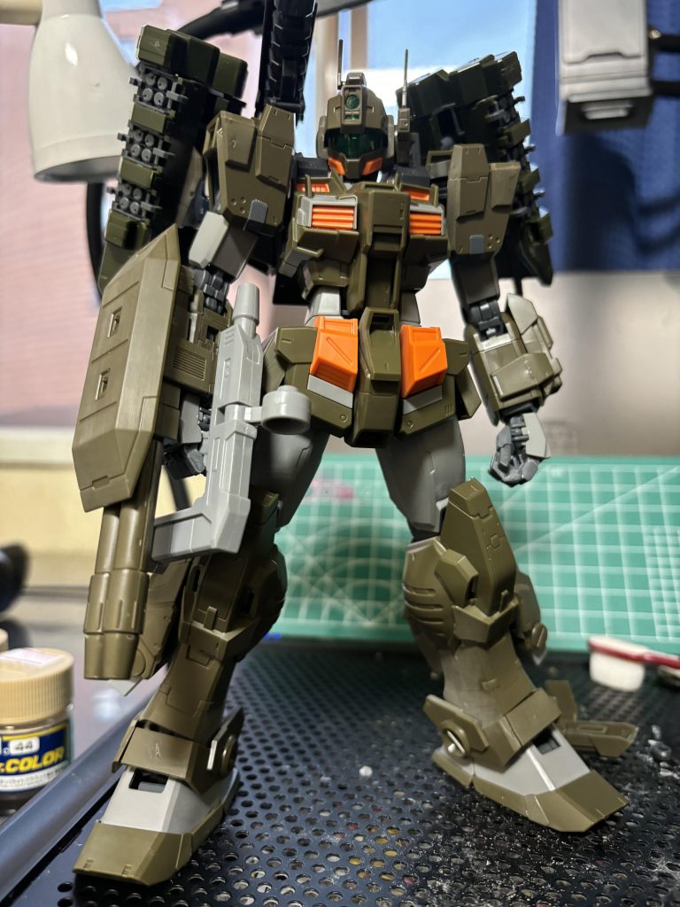 素組みだとやはりオレンジがきになりました。 