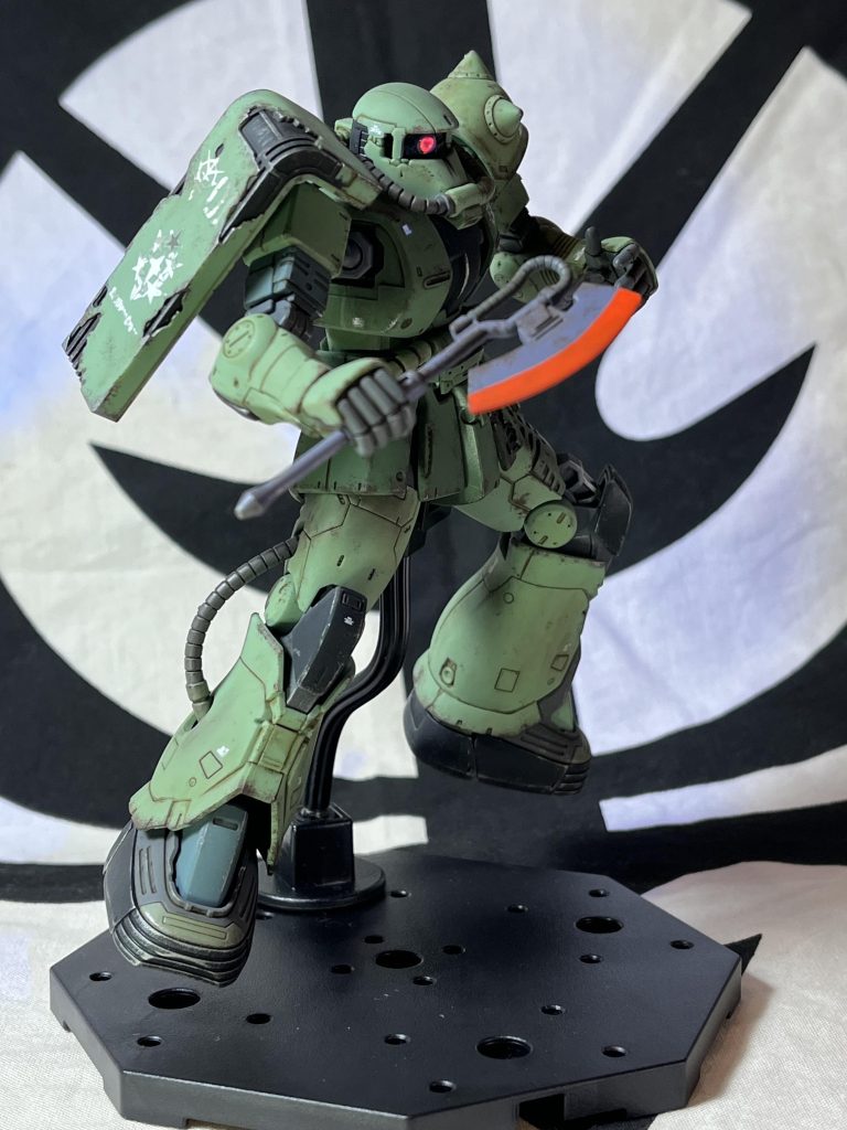 モノアイとヒートホークは蛍光色