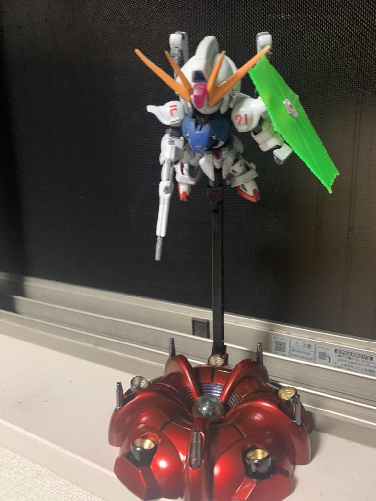 MGに付属していたラフレシアを塗装してディスプレイ