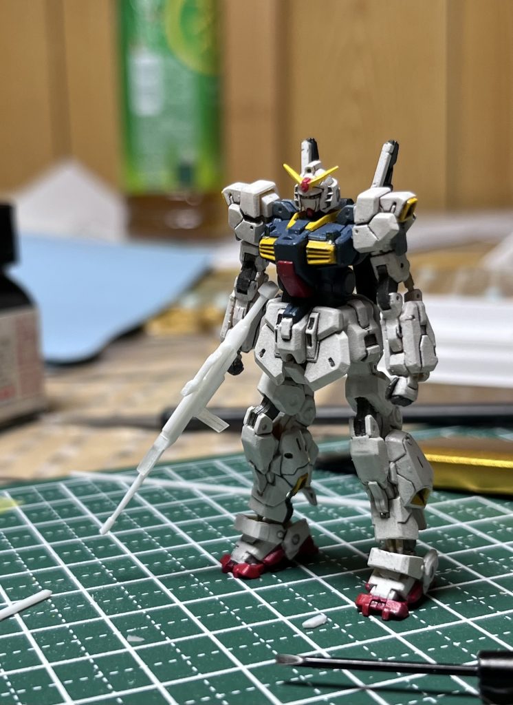 というわけで、作ってみました。こんなことなら、素直に飛行機部分を作れば良かったかも。