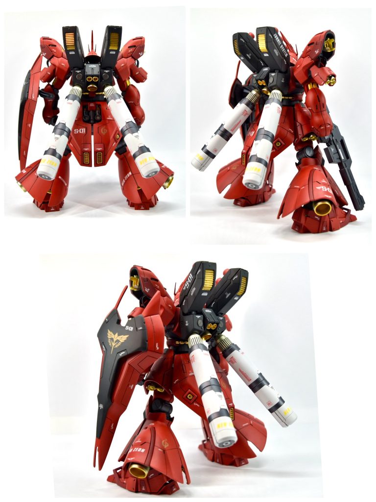 後ろ姿はこんな感じです。