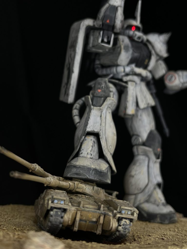 61式戦車も真面目に作りました😁