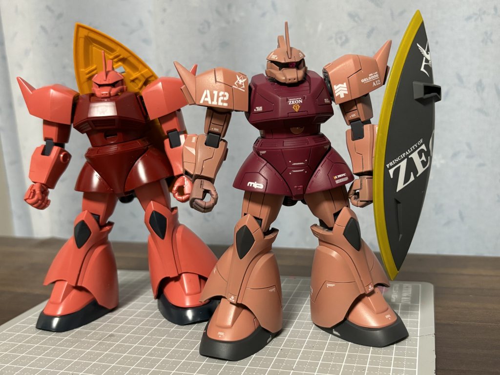 もう一体あったのでビフォーアフター写真。