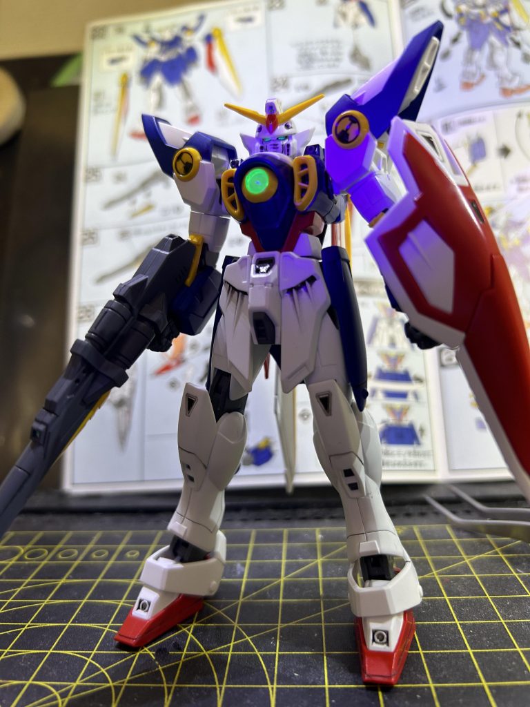 ウイングガンダム完成✨✨–4枚目/制作者：のん