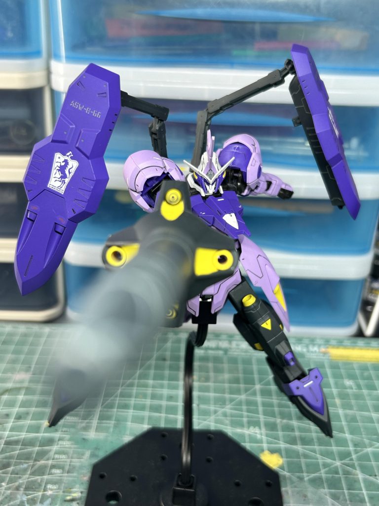 ドリルランス射撃攻撃