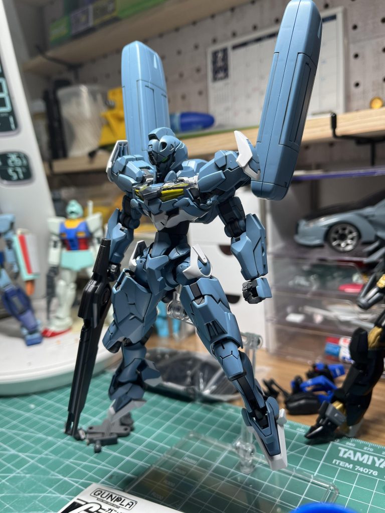 基本塗装+墨入れまで成形色がいいのでそこまで代わり映えしないですね