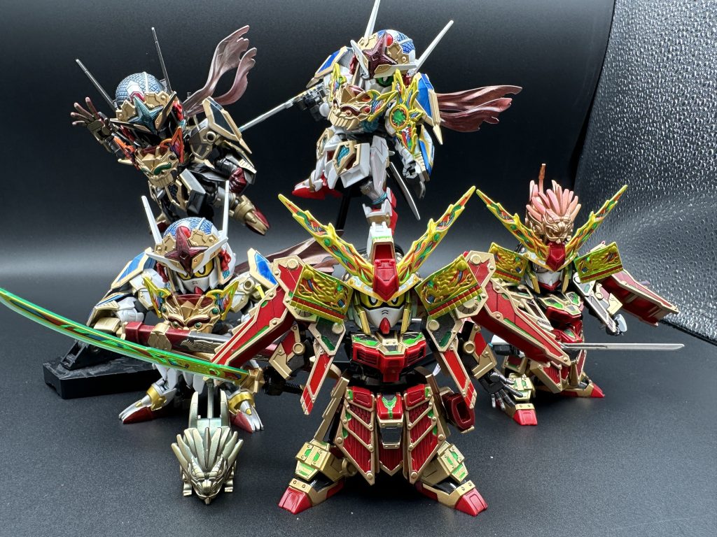 実は5体同時に作っていました💦