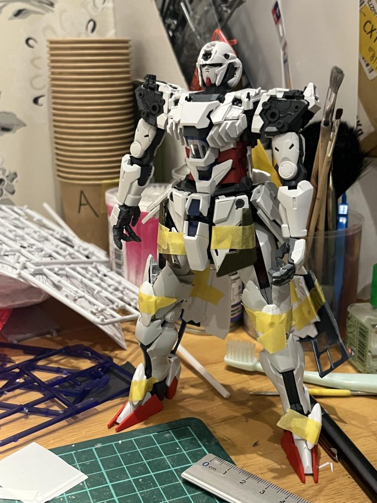 手足をエアリアルのものに交換してみたイメージに近づいた