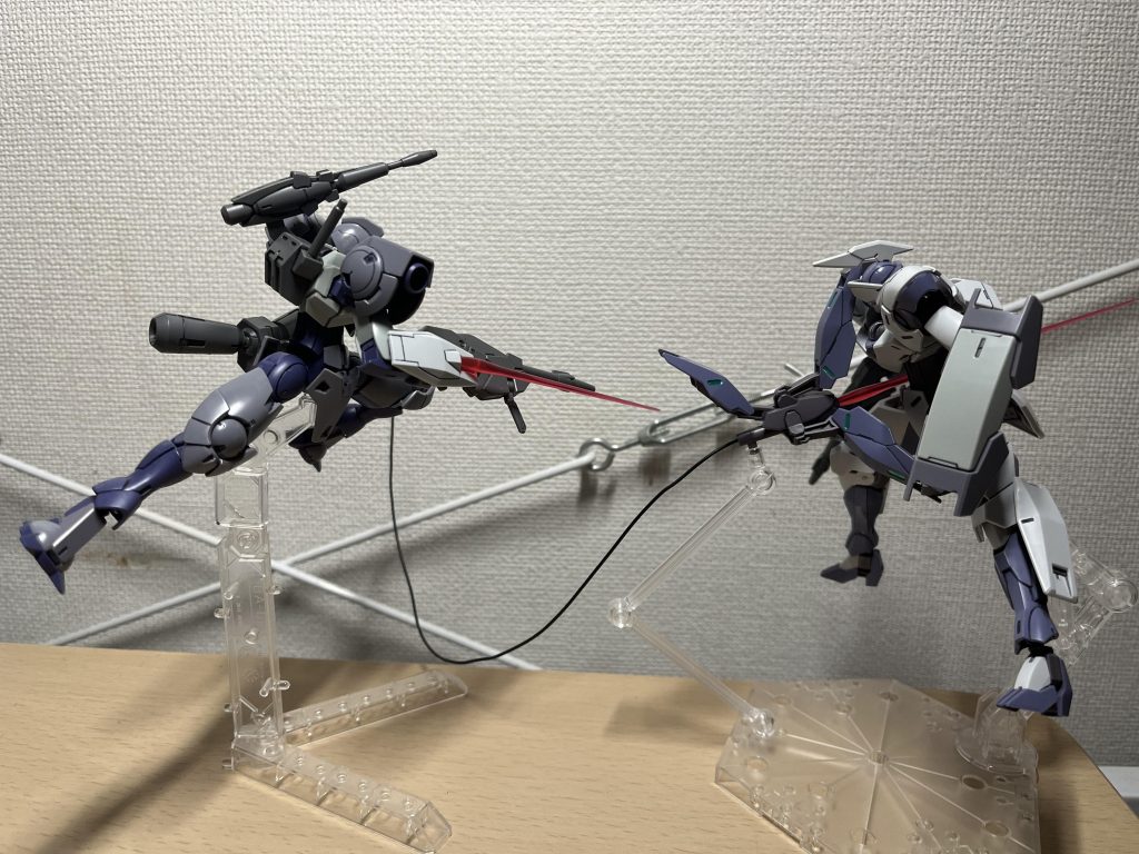 武装交換したミカエリスを撃墜。