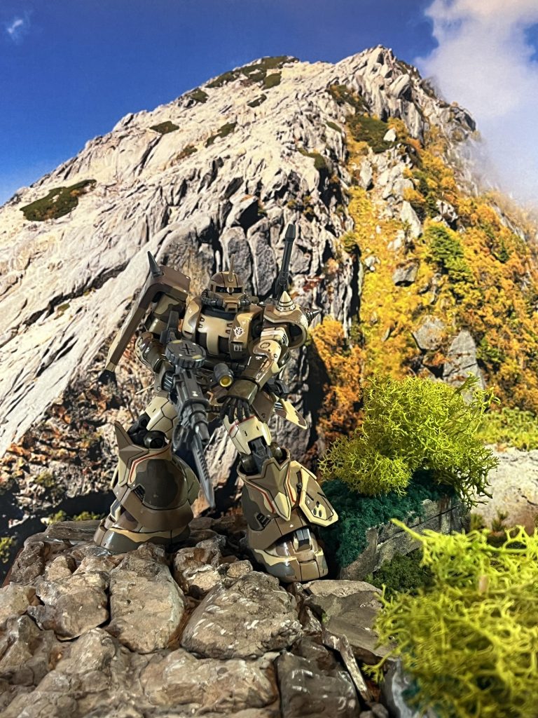 迷彩が天才すぎて見づらい