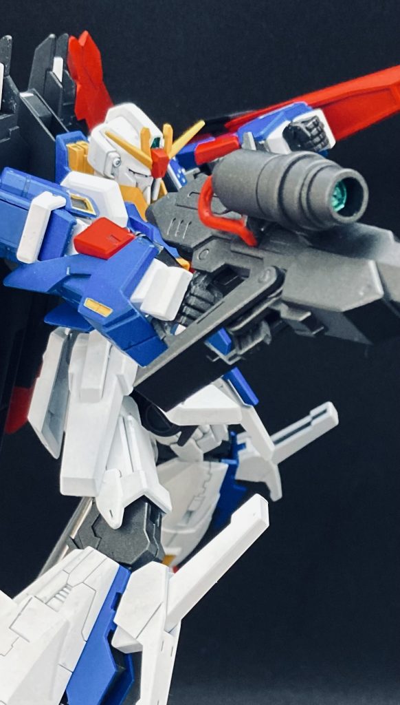 小改造ですけどスコープを延長&レンズ部分の小型化と3Dシール追加と後ろのケーブルの部分の開口をしてます