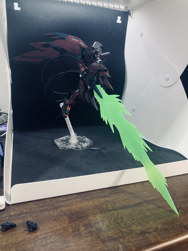 続いてツヴァイヘンダー・モード…撮影ブース入んねぇよぉぉ!!wなんやこのビームエフェクト!!