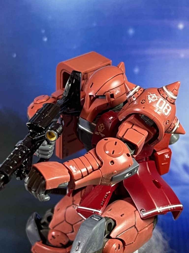 HGシャア専用旧ザク–3枚目/制作者：チュウ