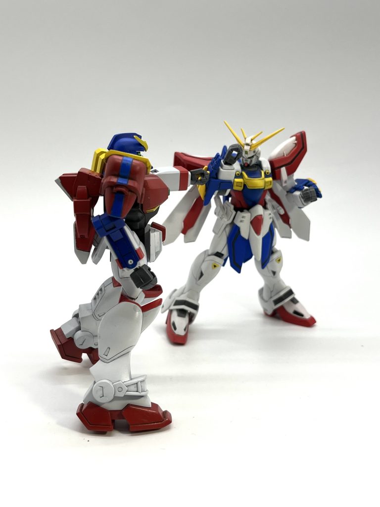 チボデークロケットのガンダムマックスターと対決❗️