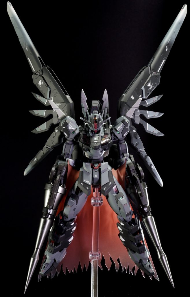 『X』になるようイメージで翼とランスを選択しました！