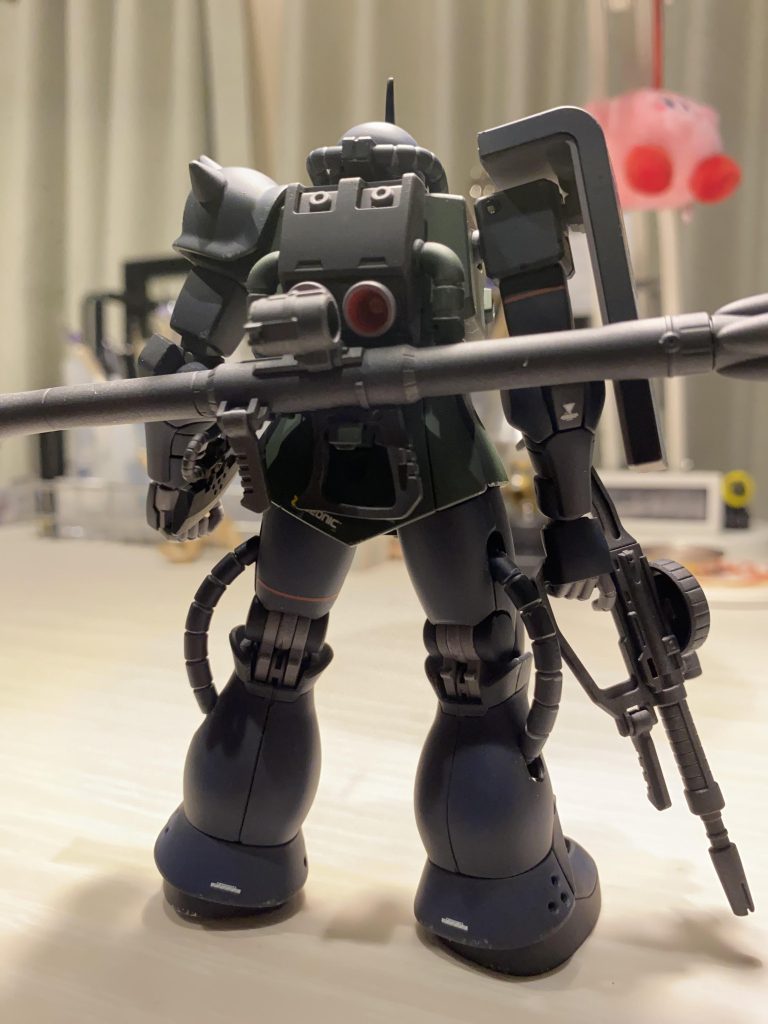 劇場版パトレイバー1作目のリバイバル上映を観てきた影響か、足元にブチ穴追加🐥三🐥