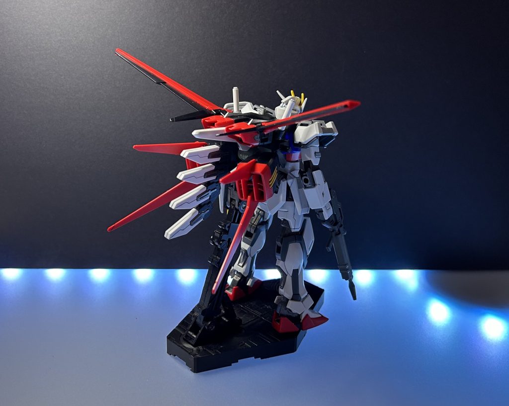 EG ストライク　＋　HG  SEEDオプション01–3枚目/制作者：ペーぺーモデラー