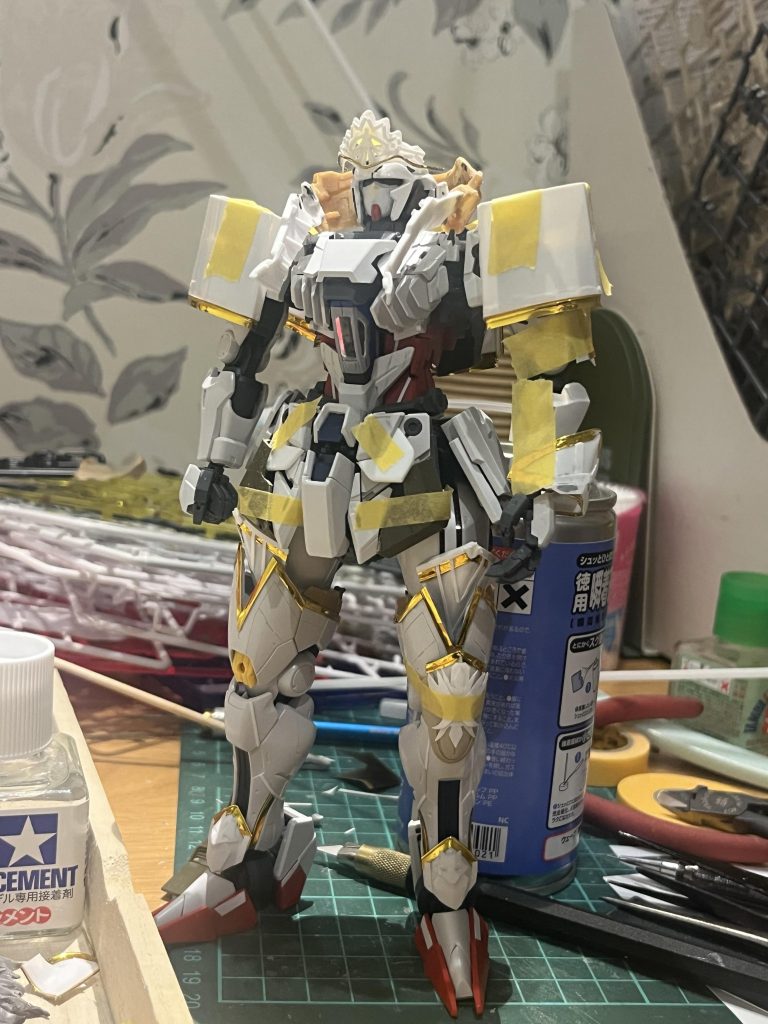 各所の装飾を作ってヒルダっぽくしてみる