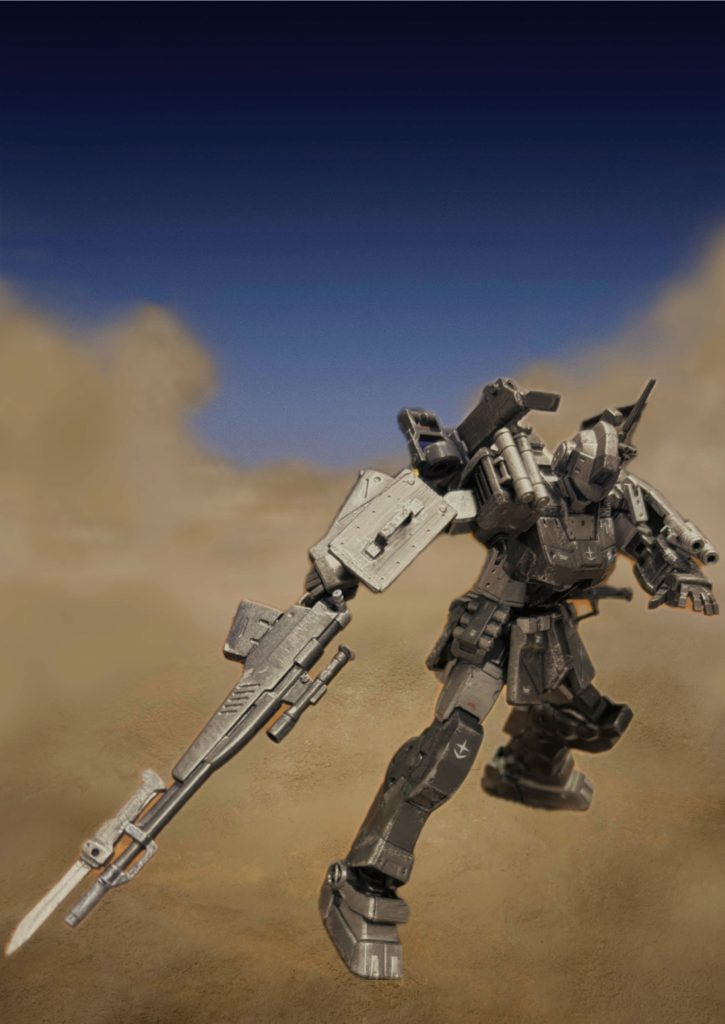 リーチを活かして格闘戦に持ち込むこと可能!