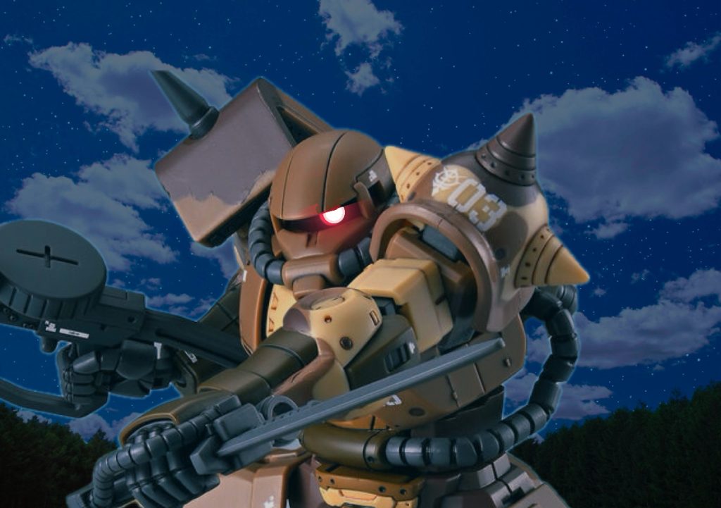 鍔迫り合いが起こる!!ザクのパイロットβ『ち、中尉!!』高機動型ザクのパイロット『コイツの相手は俺がする!今のうちに残存部隊に合流しろ‼︎』スパルタンパイロット『お前たちさえいなければ!ジャブロー防衛戦の時お前たちは私の部隊を壊滅させた...私はその憎しみを背負って今ここにいる!!』