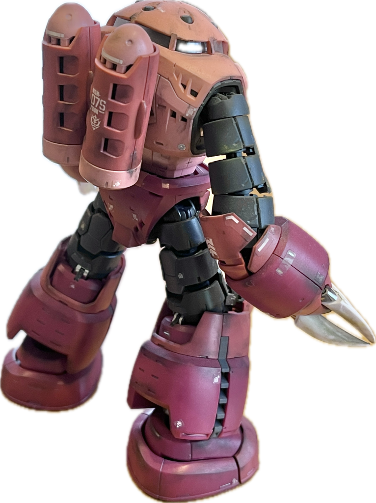 この頃(8年くらい前？)は汚しもやってた。