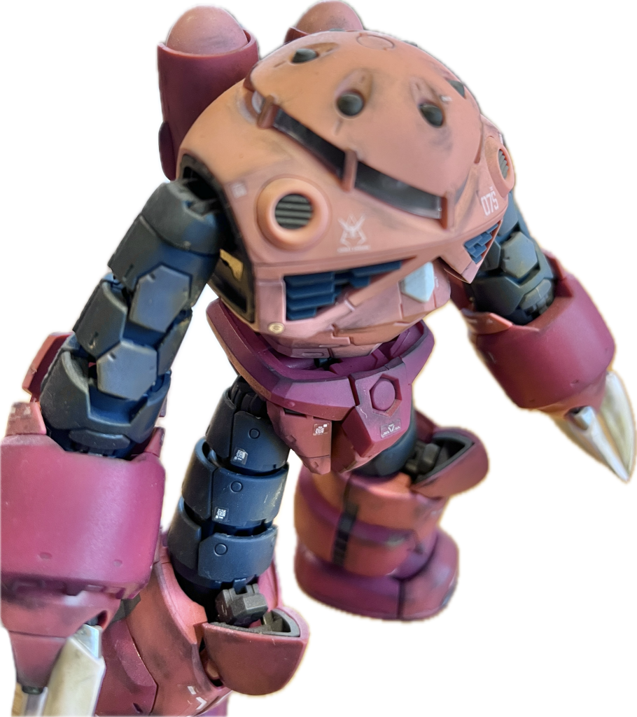 寸胴なプロポーションのおかげで、自立はしやすい。