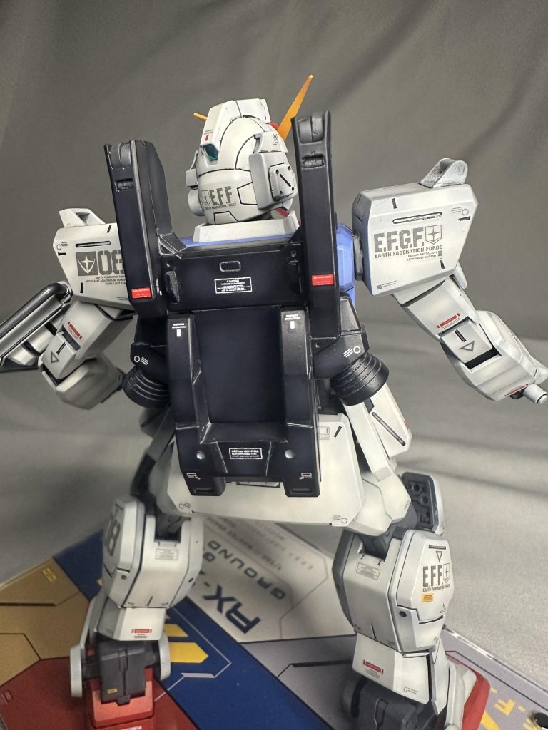 Unit #02: MG 1/100 RX-79[G] Gundam Ground Type–5枚目/制作者：Kitted.gunpla