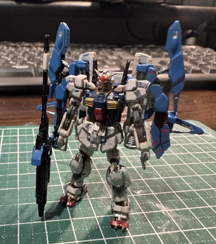 ガンプラ１年生の割には頑張ったと思う。