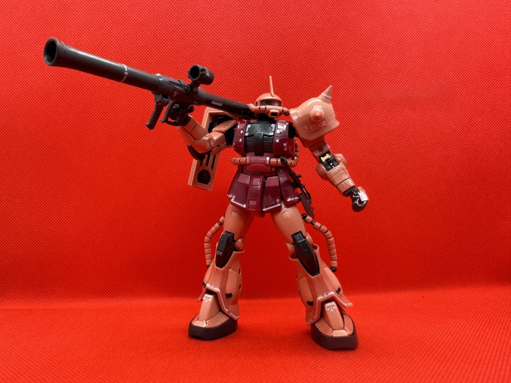 以前作ったヤツは白く塗ったくって「シン・マツナガ風」にしちゃった所を反省して普通に作った。