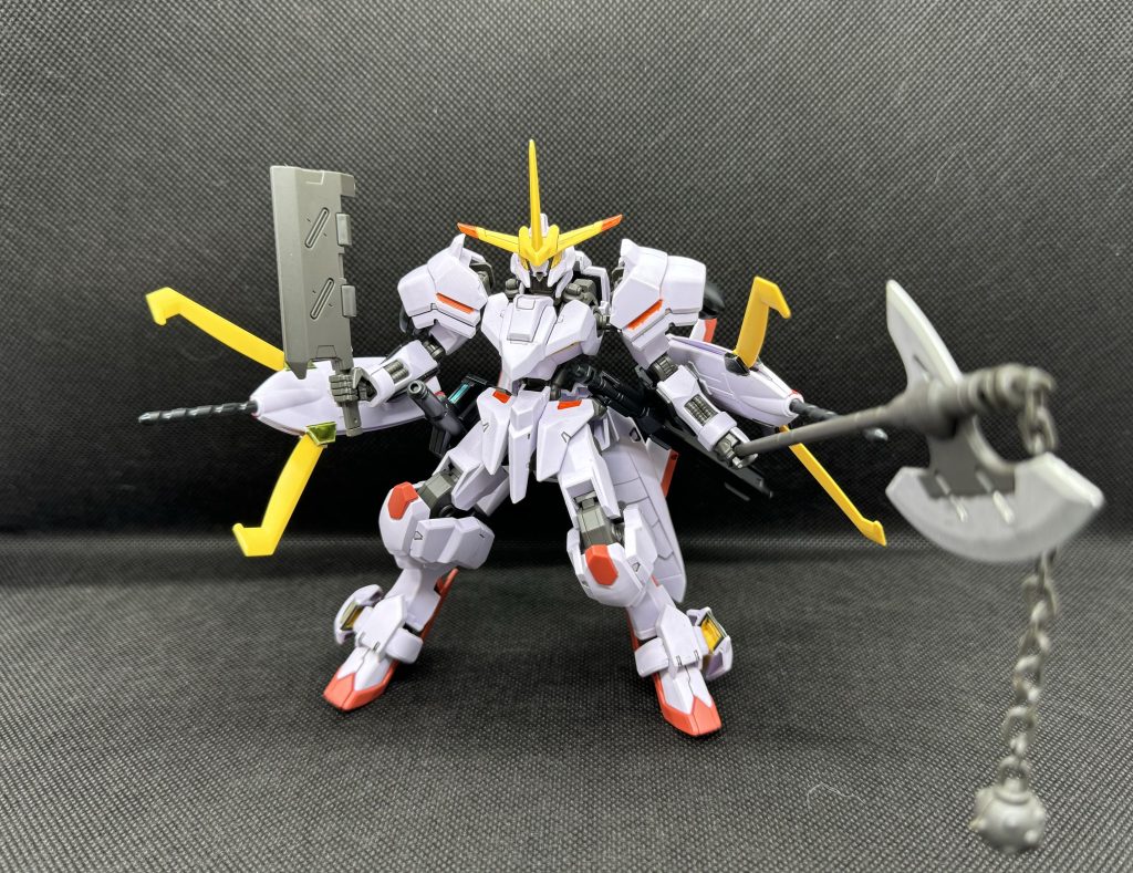 武器は大盛り。