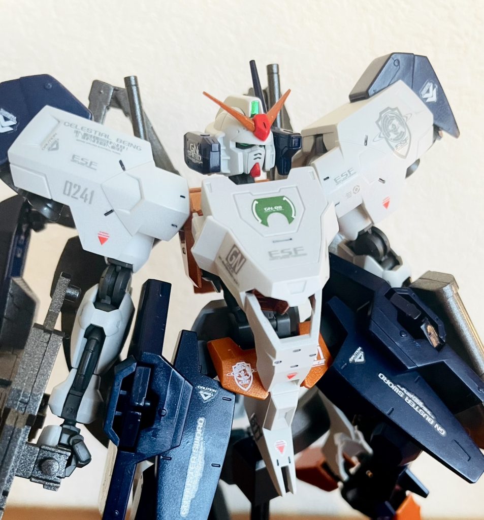 首の部分は少しだけ延長してます。