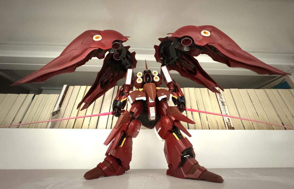 赤く塗ったったのは、何となく？大型バインダー4基は浪漫を感じる。が、