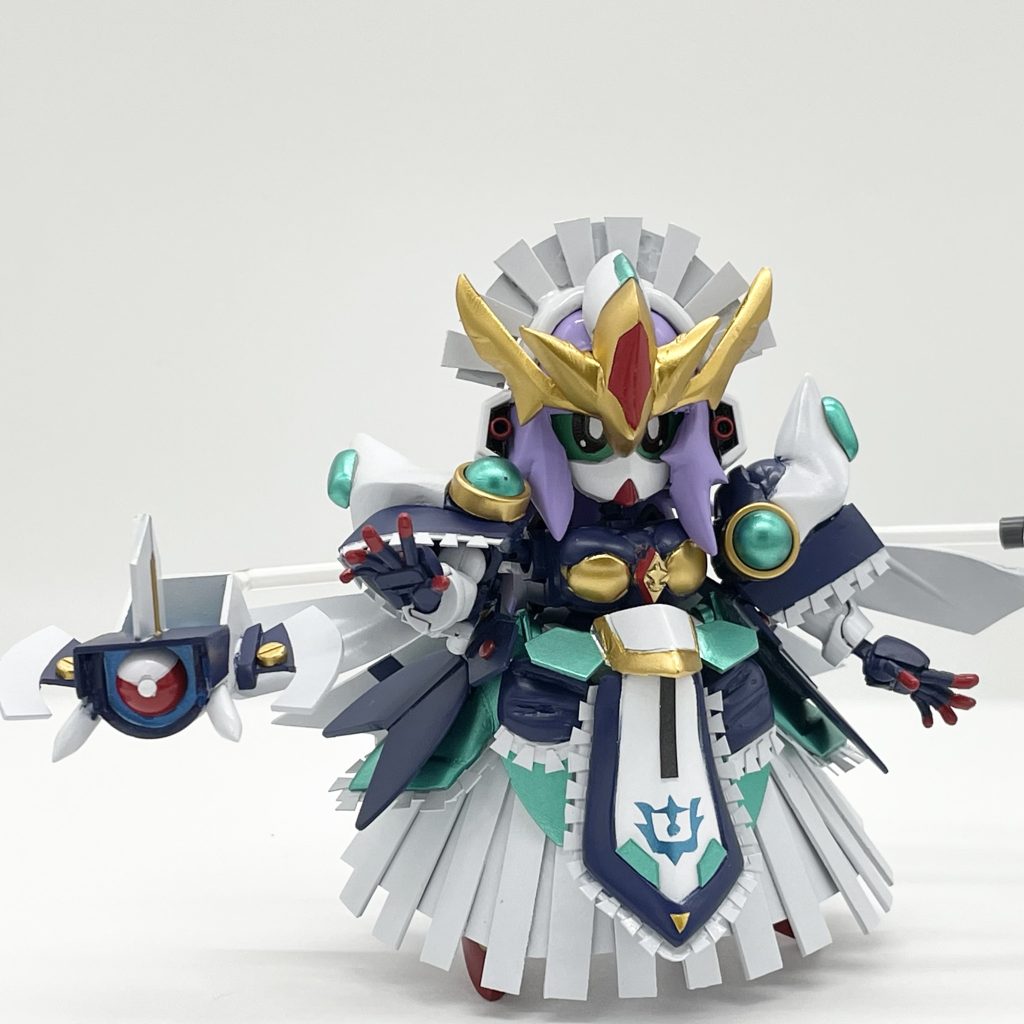 武器① 使い魔プラ板と市販のパーツを使って作りました。