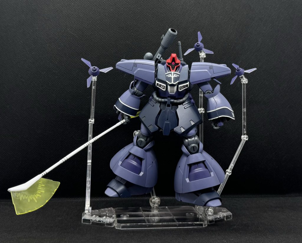 トライ・ブレードを良い感じにしたいなー、と「水星の魔女」のウェポンディスプレイベースを流用。