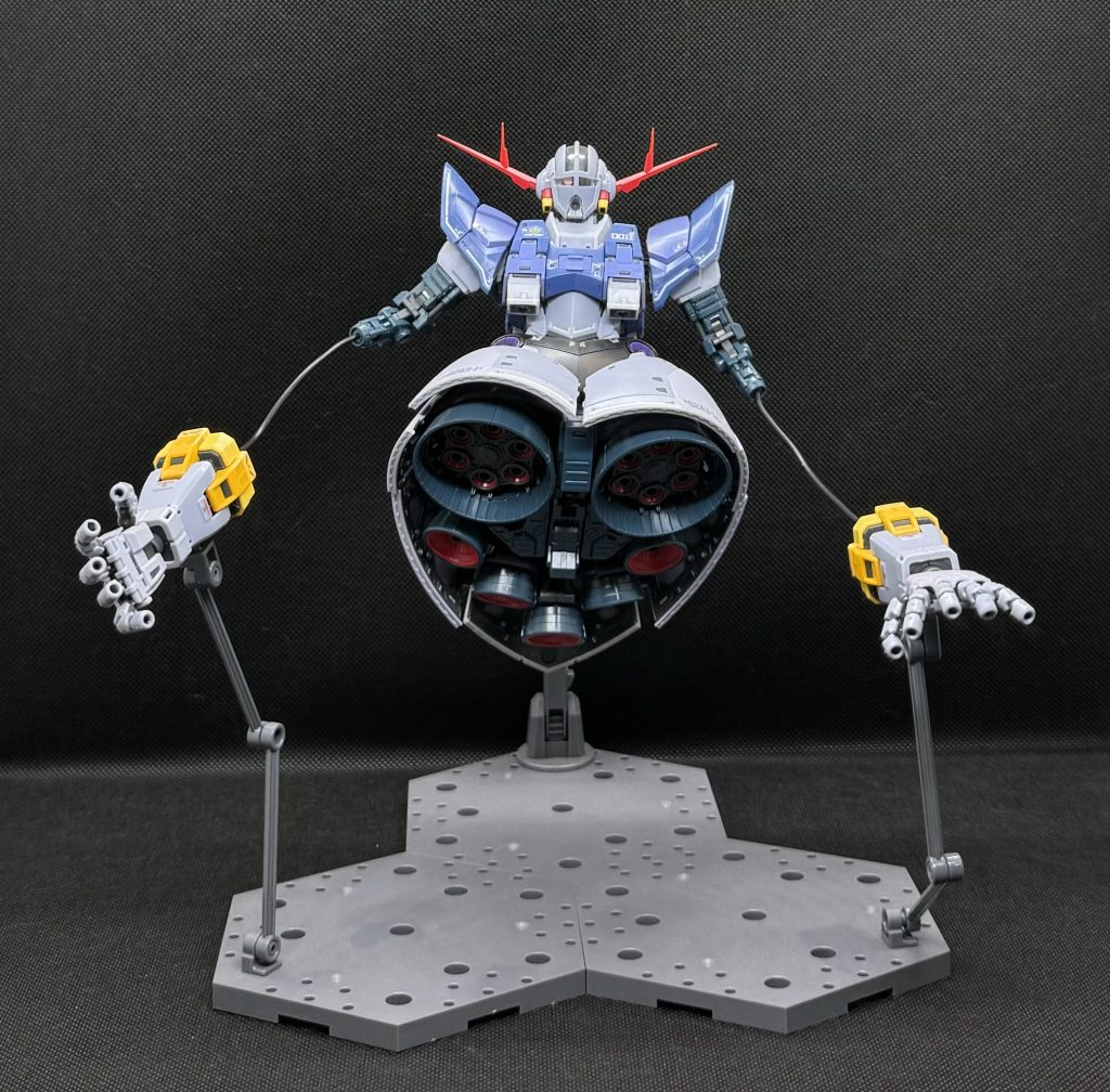 RGはホントパチ組みだけで映えるからある意味楽。