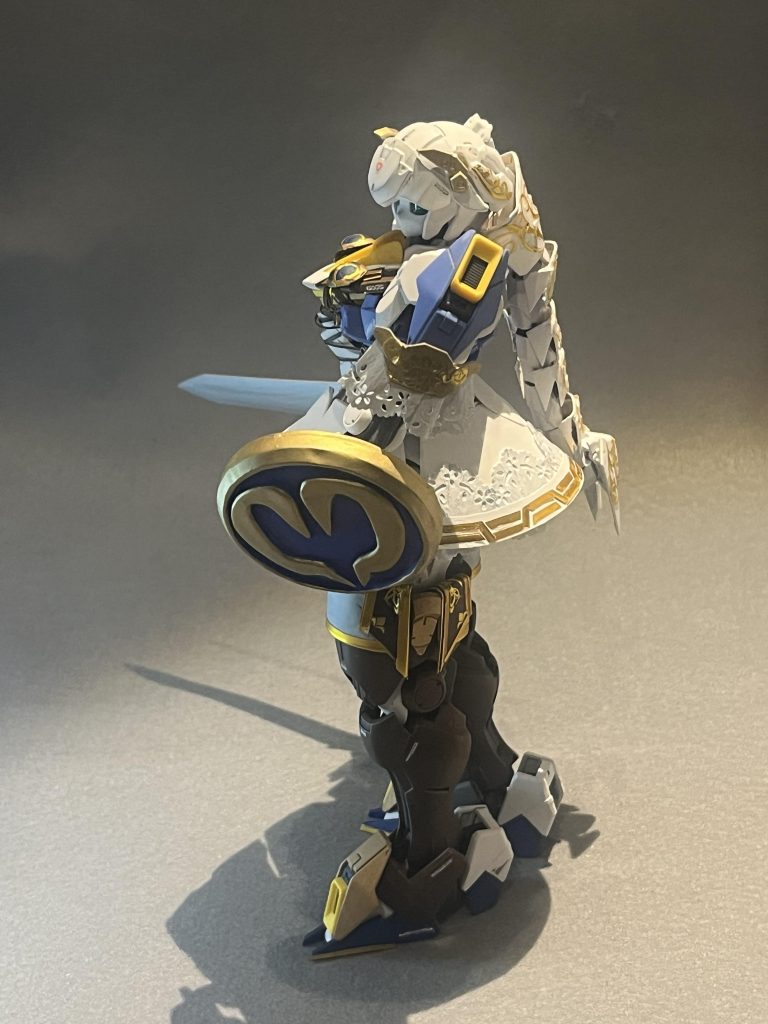 おさげ部分は30MSのオプションパーツを利用して作成